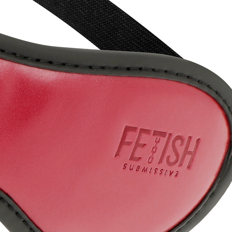 FETISCH DEVOT DUNKLER RAUM - VEGANE LEDERMASKE MIT NEOPRENFUTTER