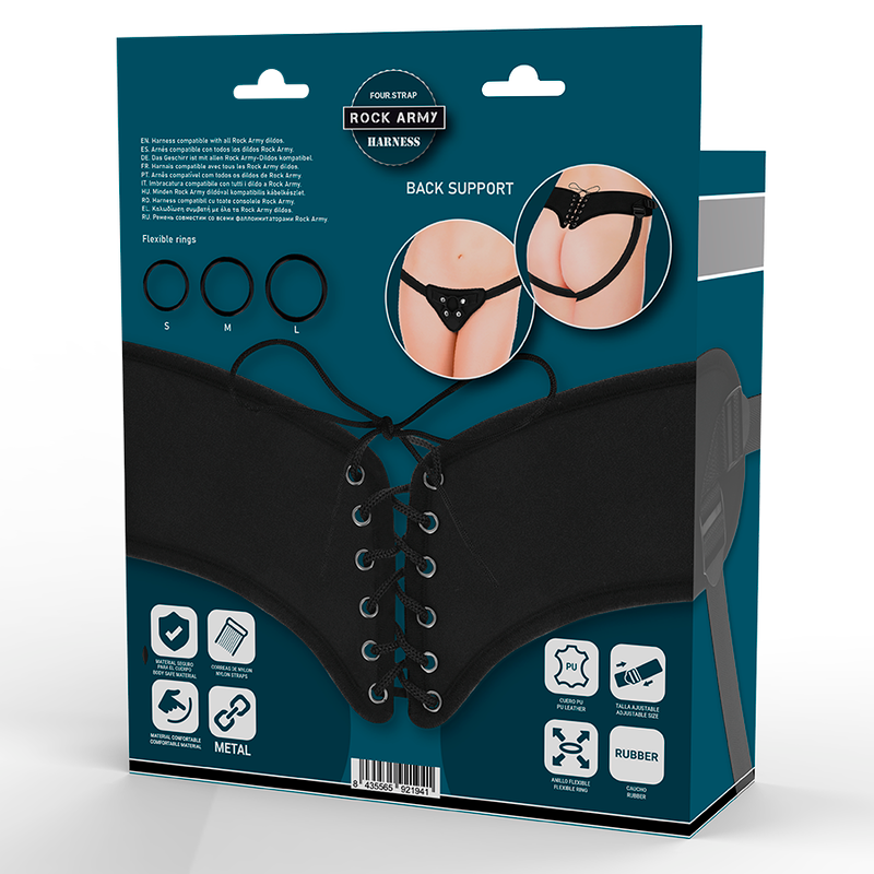 ROCKARMY - VERSTELLBARER GURT UND FLEXIBLE RINGE