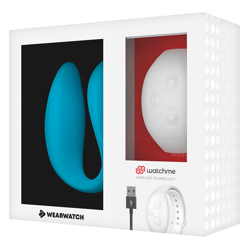 WEARWATCH - WATCHME DUAL TECHNOLOGY Sensory Device INDIGO/SNOW