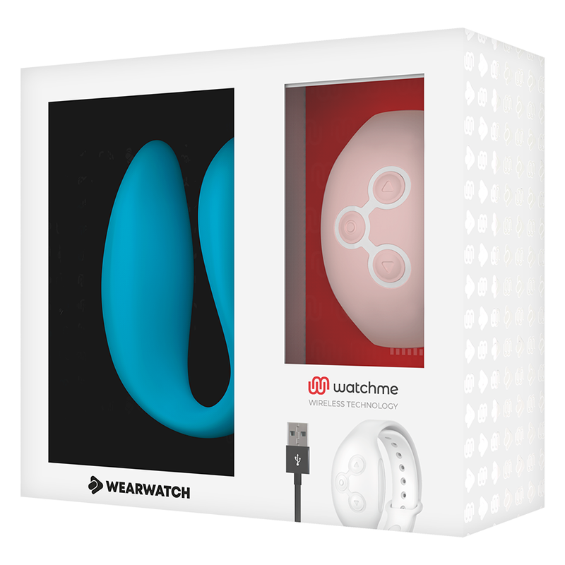 WEARWATCH - WATCHME DUAL TECHNOLOGY Sensory Device INDIGO / PINK