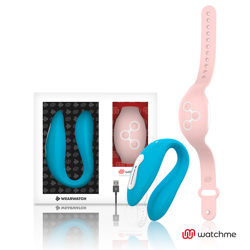 WEARWATCH - WATCHME DUAL TECHNOLOGY Sensory Device INDIGO / PINK