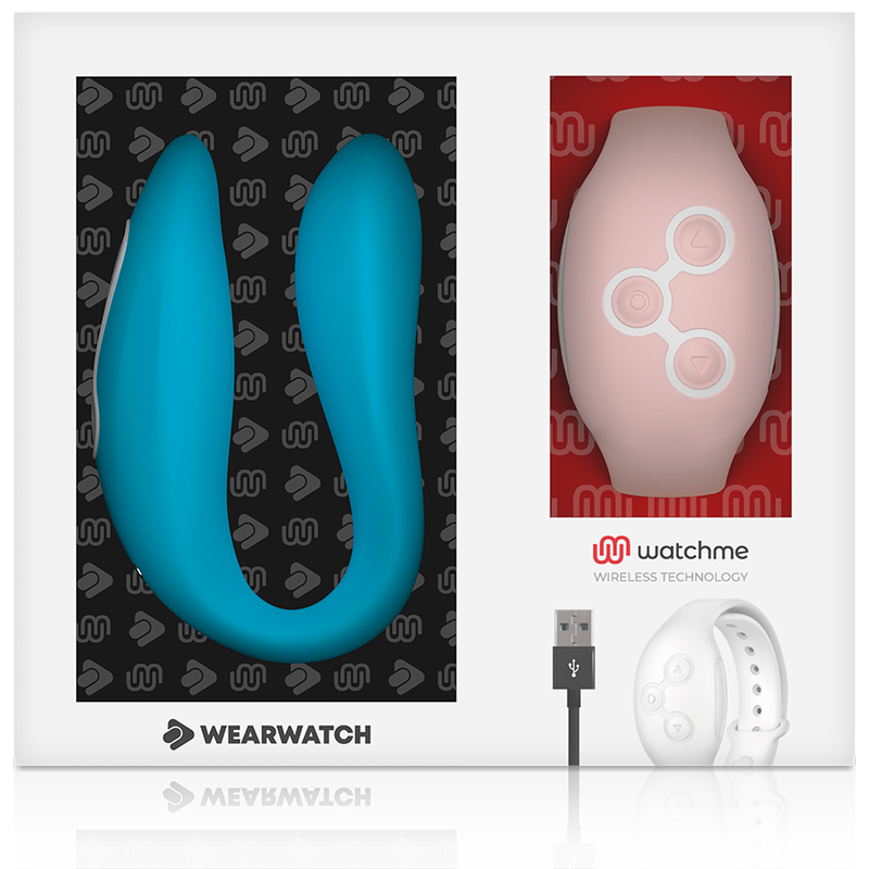 WEARWATCH - WATCHME DUAL TECHNOLOGY Sensory Device INDIGO / PINK