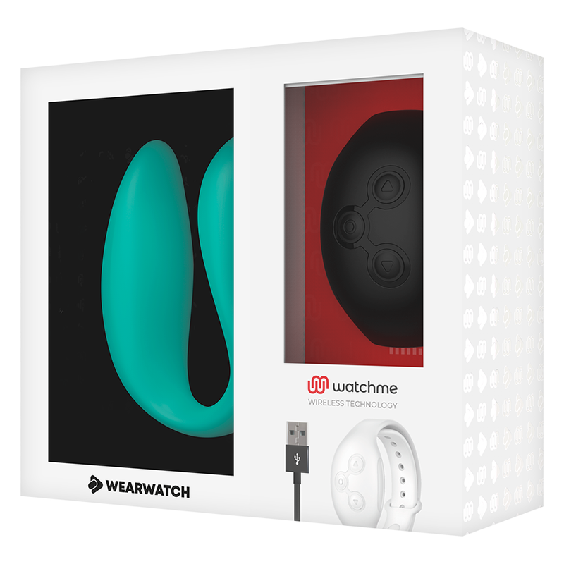 WEARWATCH - DUAL TECHNOLOGY Sensory Device WATCHME AQUAMARINE / JET