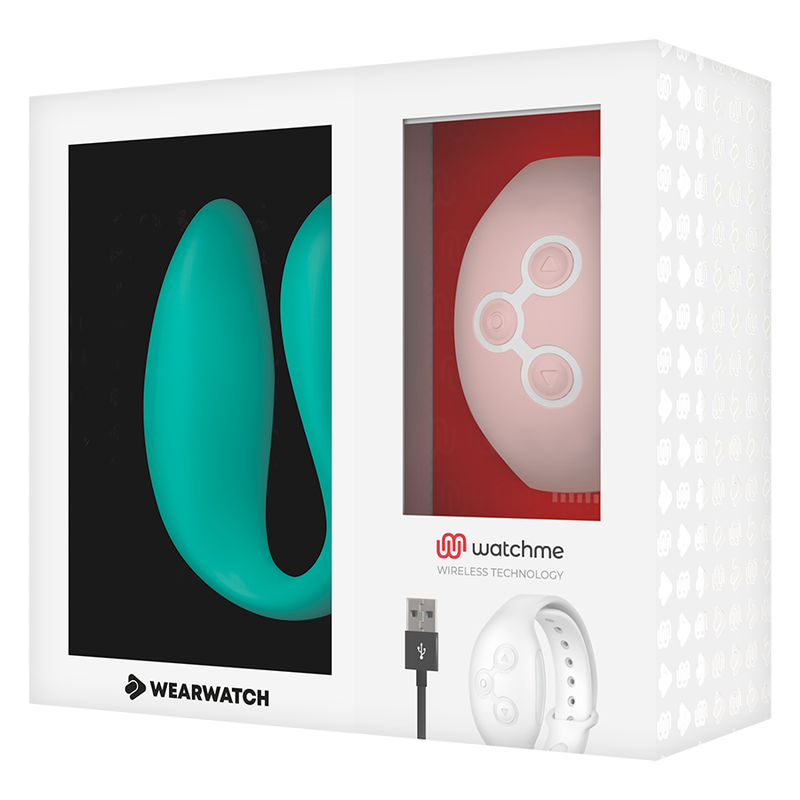 WEARWATCH - WATCHME DUAL TECHNOLOGY Sensory Device SEA WATER / PINK