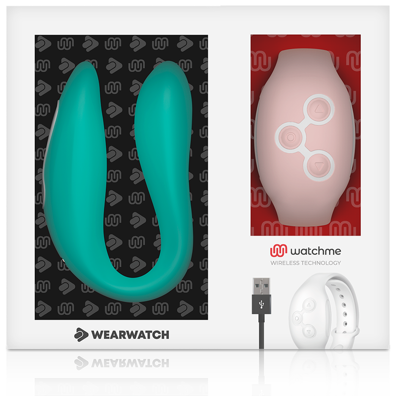 WEARWATCH - WATCHME DUAL TECHNOLOGY Sensory Device SEA WATER / PINK