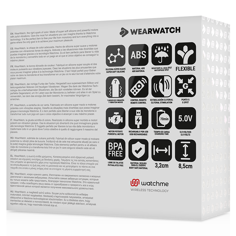 WEARWATCH - DUAL TECHNOLOGY WATCHME LIGHT GREEN Sensory Device
