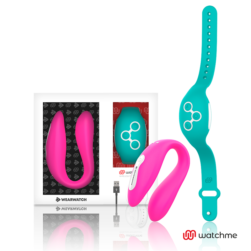WEARWATCH - DUAL TECHNOLOGY WATCHME Sensory Device FUCHSIA / SEAWATER