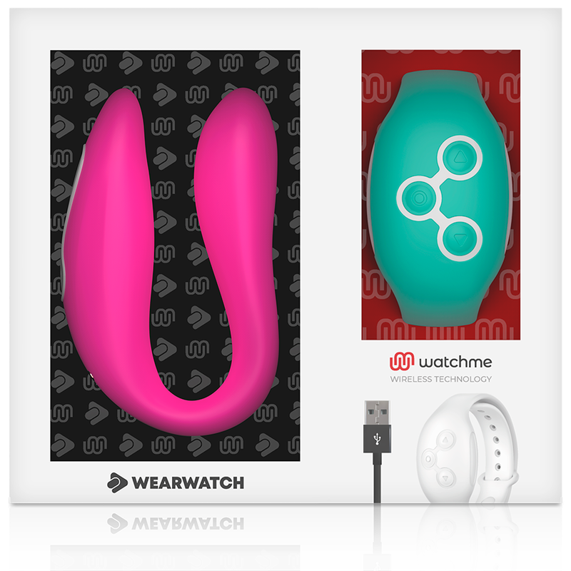 WEARWATCH - DUAL TECHNOLOGY WATCHME Sensory Device FUCHSIA / SEAWATER