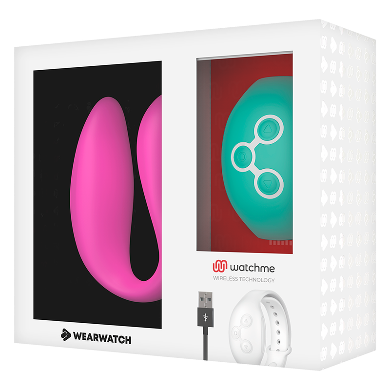 WEARWATCH - DUAL TECHNOLOGY WATCHME Sensory Device FUCHSIA / SEAWATER