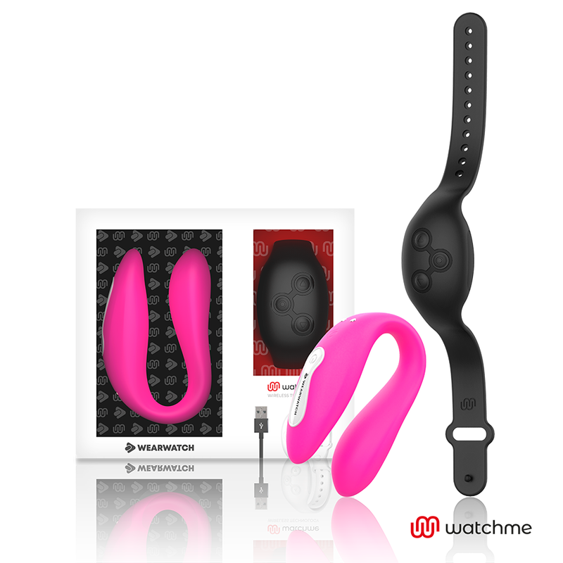 WEARWATCH - WATCHME DUAL TECHNOLOGY Sensory Device FUCHSIA/AZABACHE