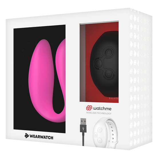 WEARWATCH - WATCHME DUAL TECHNOLOGY Sensory Device FUCHSIA/AZABACHE