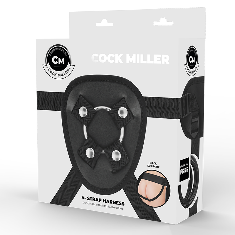 COCK MILLER - VERSTELLBARES GESCHIRR & RINGE