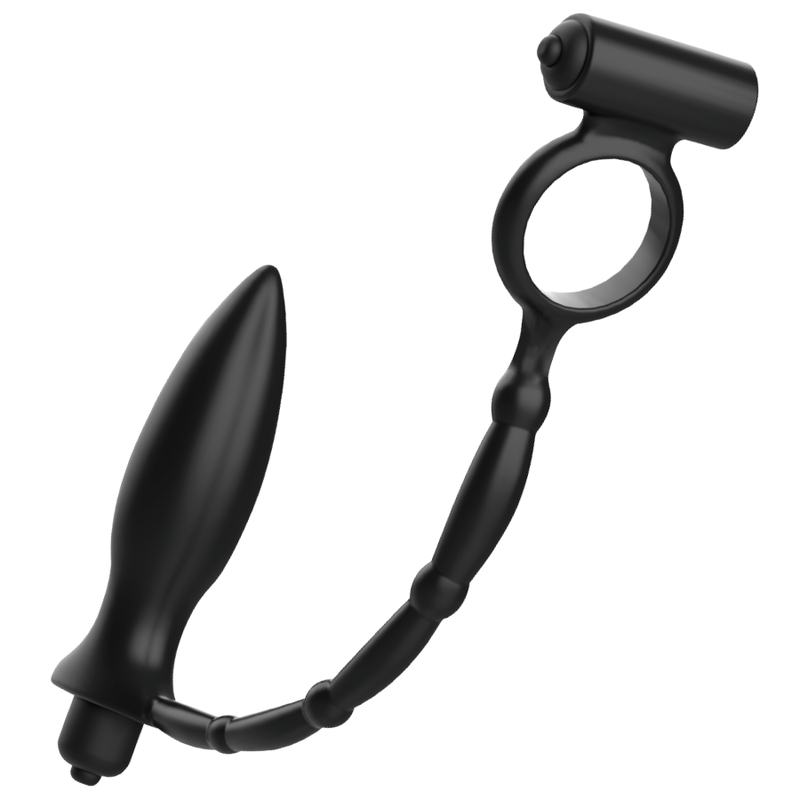 ADDICTED TOYS - ANAL PLUG WITH Sensory DeviceY RING