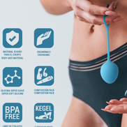 INTENSE - CHARLI KEGEL BALL KIT OCEAN BLUE