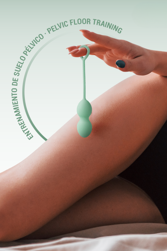 INTENSE - CHARLI KEGEL BALL KIT LIGHT JADE GREEN